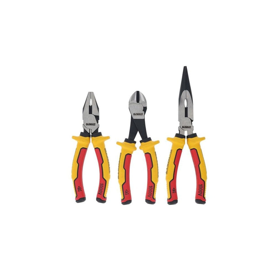 DeWALT Hand Tools VDE Plier Set, 3 Piece