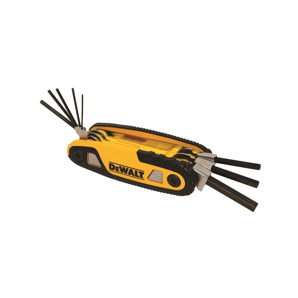 DeWALT Hand Tools Metric Folding / Locking Hex Key Set, 8 Piece
