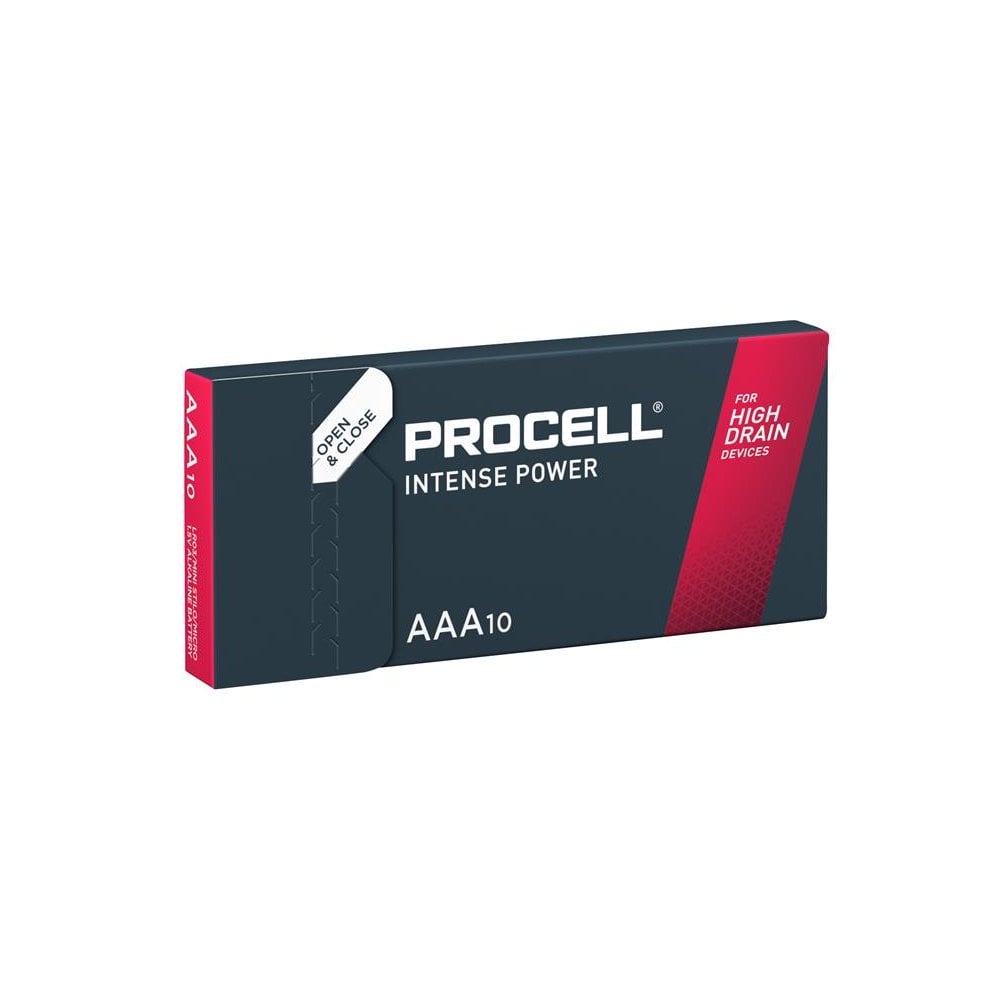 Duracell AAA PROCELL® Intense Alkaline Batteries (Pack 10)