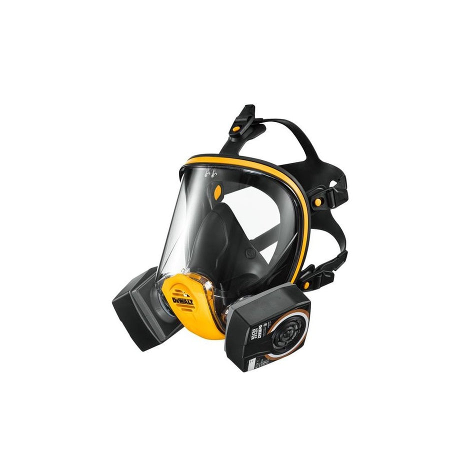 DEWALT Respiration A2P3 Full Face Mask Respirator - Medium