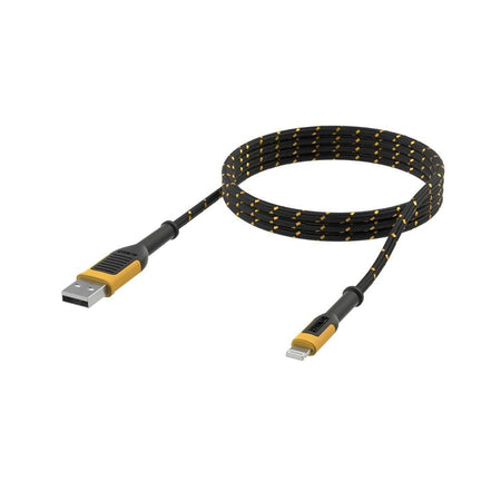 DEWALT Telecoms USB A to Lightning® Reinforced Charging Cable 1.2m (4ft)