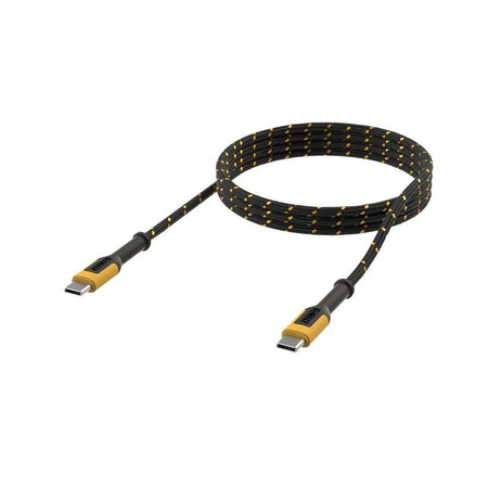 DEWALT Telecoms USB C to USB C Reinforced Charging Cable 1.2m (4ft)