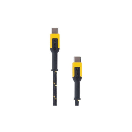 DEWALT Telecoms USB C to USB C Reinforced Charging Cable 1.2m (4ft)