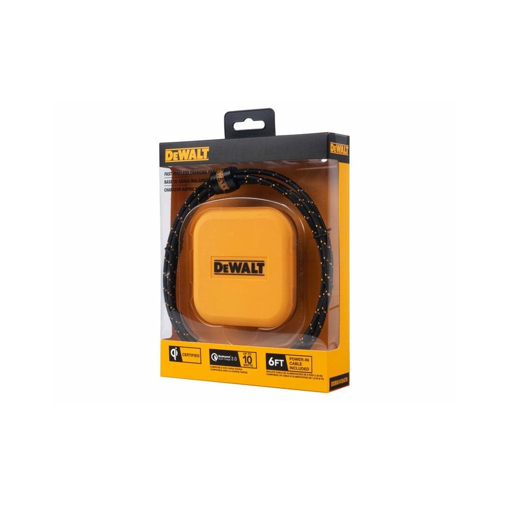 DEWALT Telecoms Fast Wireless Charging Pad