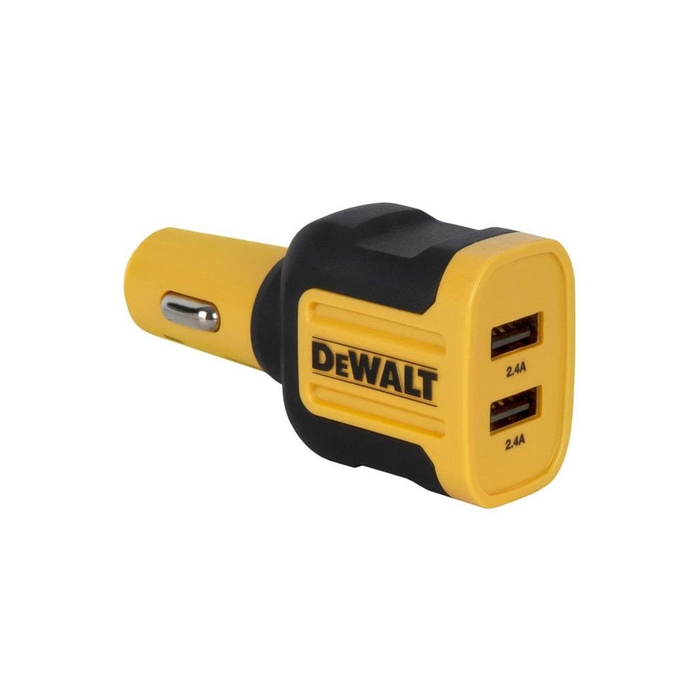 DEWALT Telecoms 2-Port Mobile USB Charger 24W