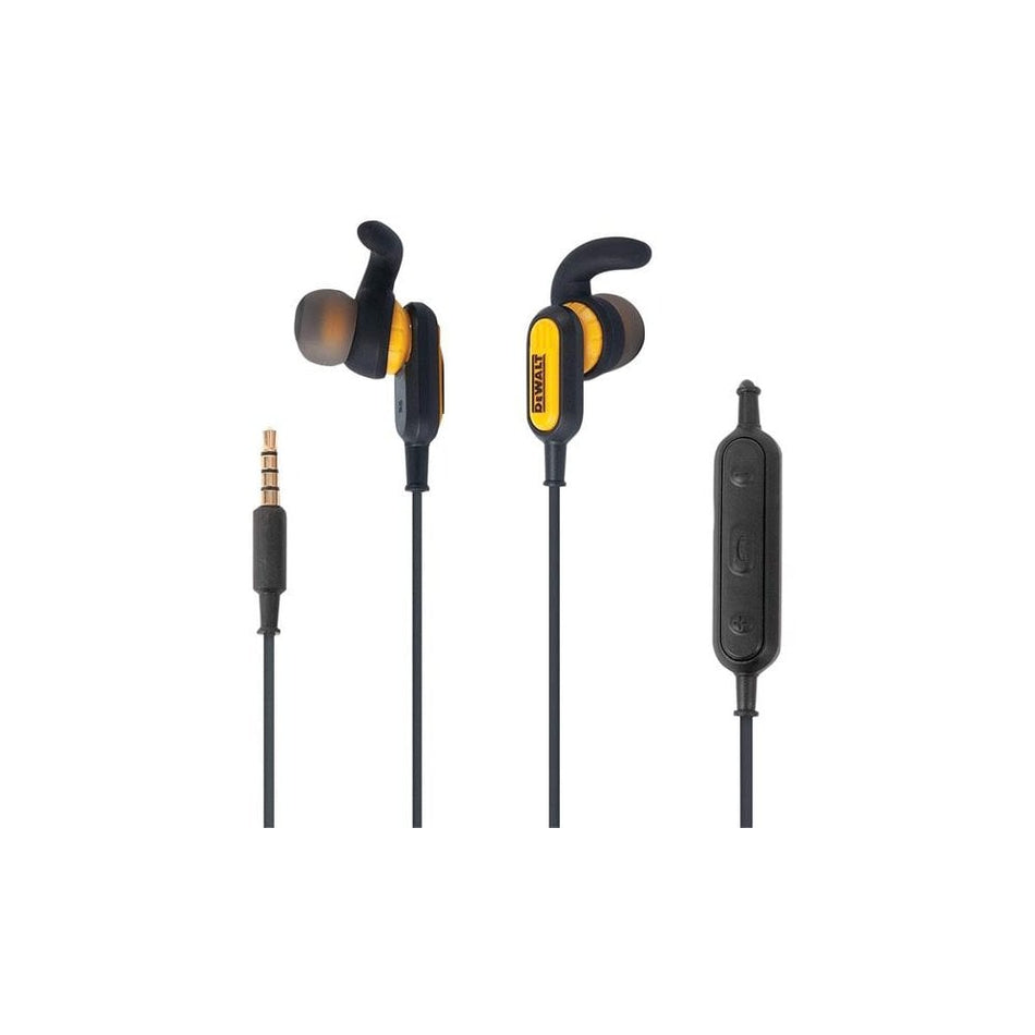 DEWALT Telecoms Jobsite Wired Earphones