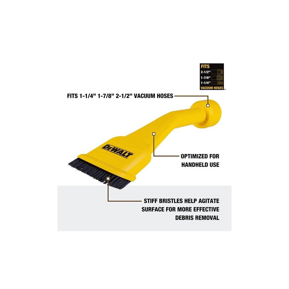 DEWALT Vacuum DXVA00-4300E Claw Utility Nozzle/Brush