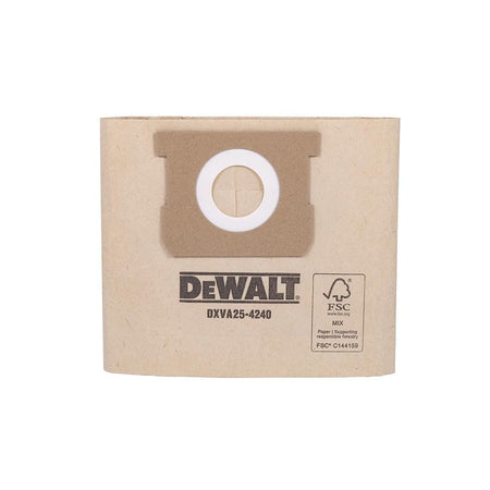 DEWALT Vacuum DXVA25-4240 Dust Bag (Pack 3)
