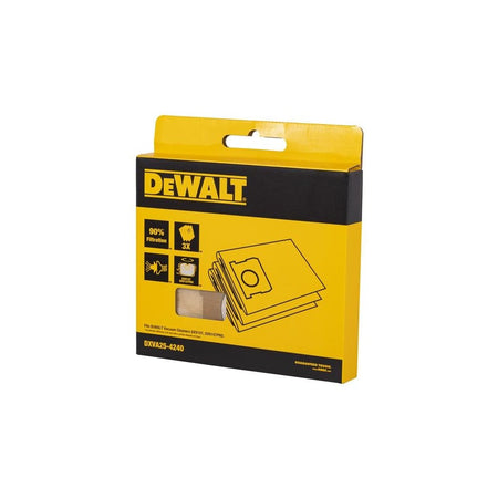 DEWALT Vacuum DXVA25-4240 Dust Bag (Pack 3)