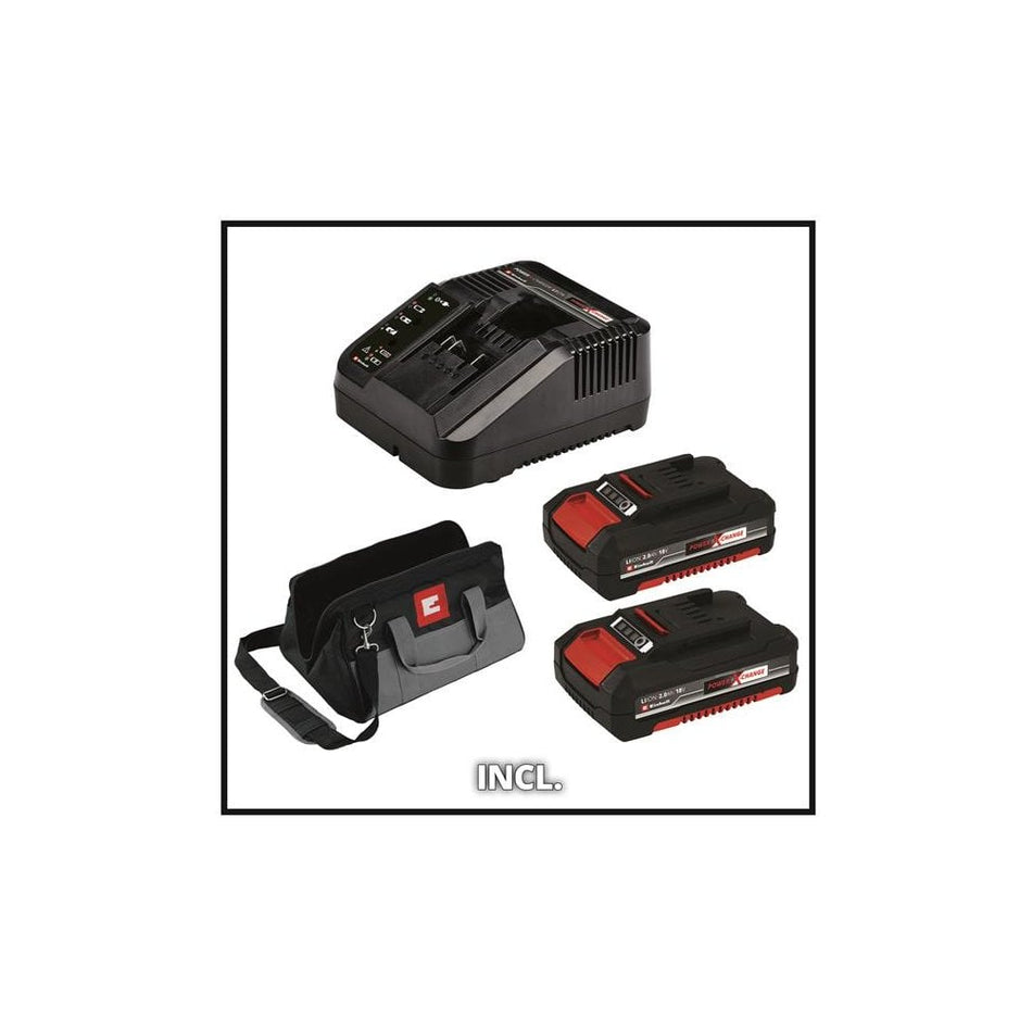 Einhell TP-18V Power X-Change Twin Pack BL 18V 2 x 2.0Ah Li-ion