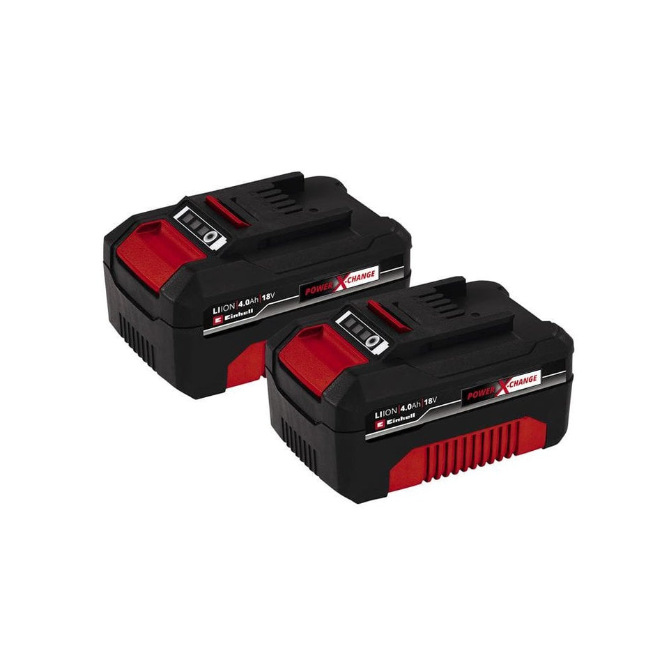 Einhell Power X-Change Battery Twin Pack 18V 4.0Ah Li-ion
