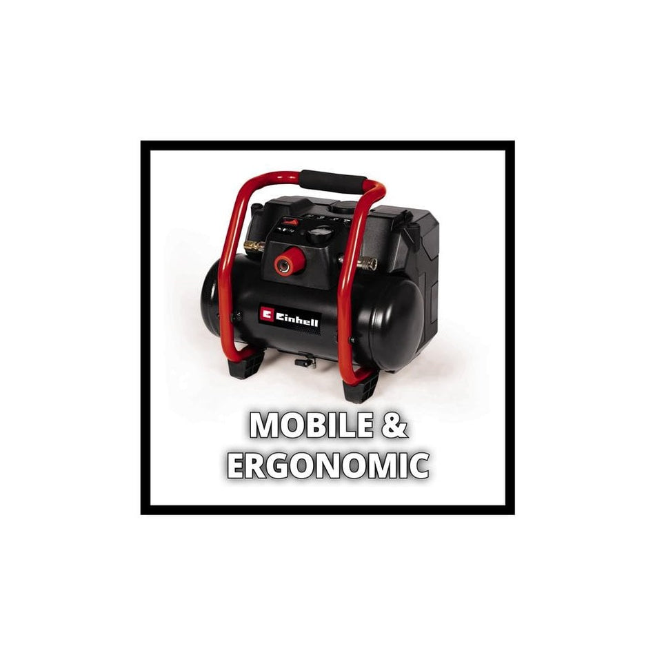 Einhell TE-AC 36/150 Li OF-Solo Power X-Change Air Compressor 36V (2x18V) Bare Unit