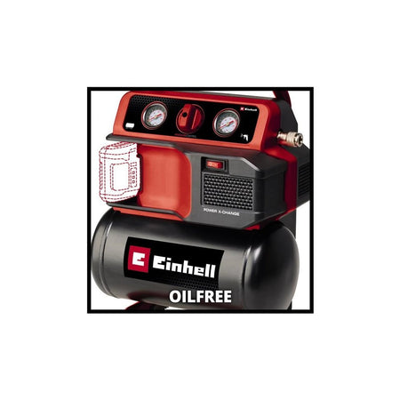 Einhell TE-AC 18/75 Li OF-Solo Power X-Change Air Compressor 18V Bare Unit