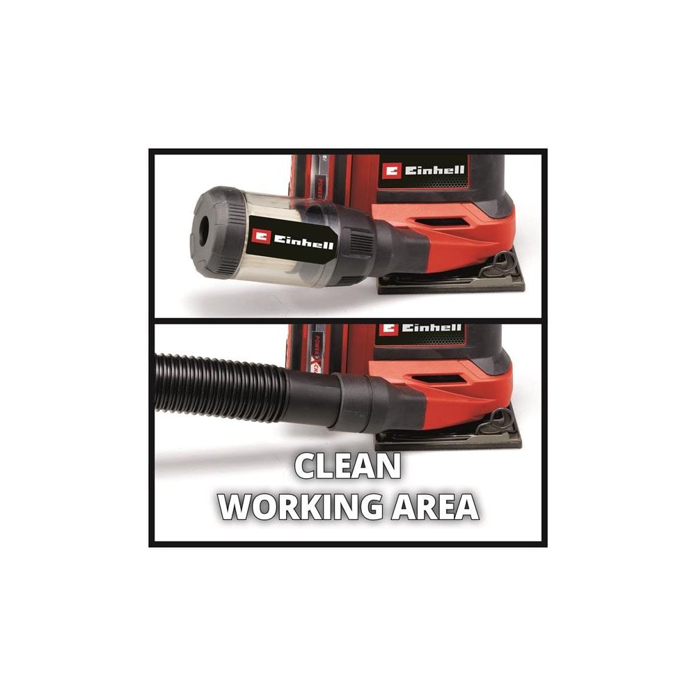 Einhell TE-OS 18/113 Li-Solo Power X-Change Palm Sander 18V Bare Unit