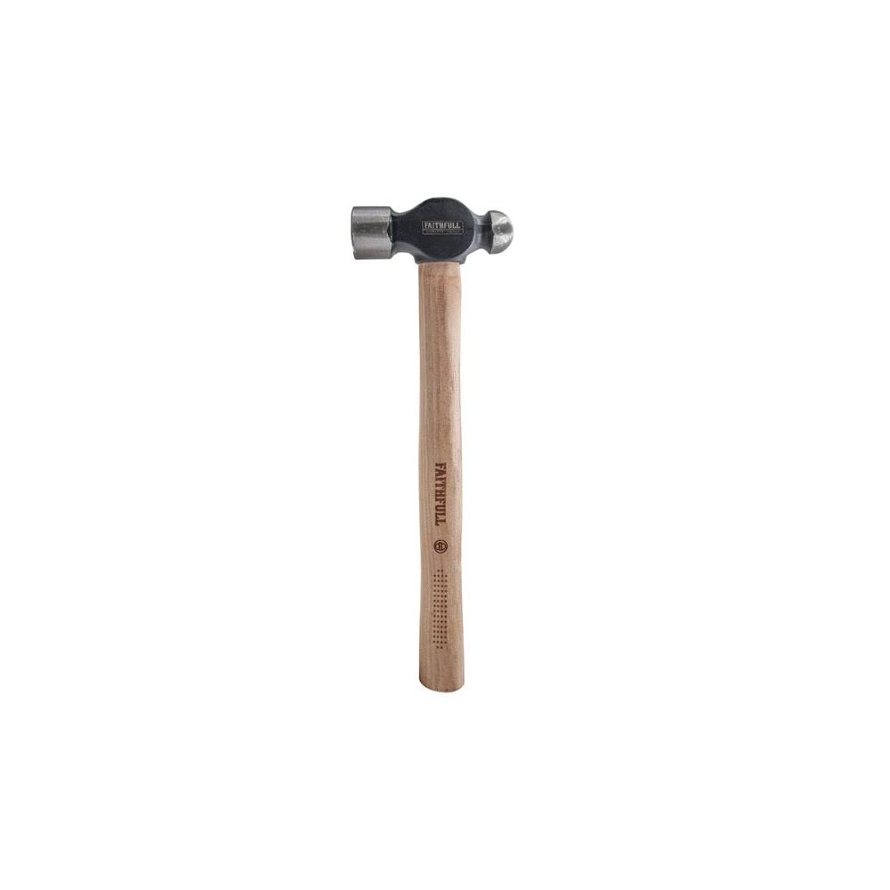 Faithfull Ball Pein Hammer FSC Hickory 1.361kg (3 lb)