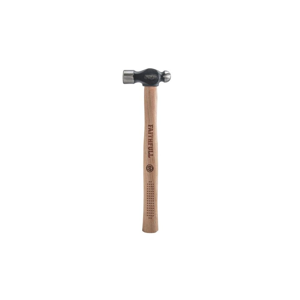 Faithfull Ball Pein Hammer FSC Hickory 227g (1/2lb)