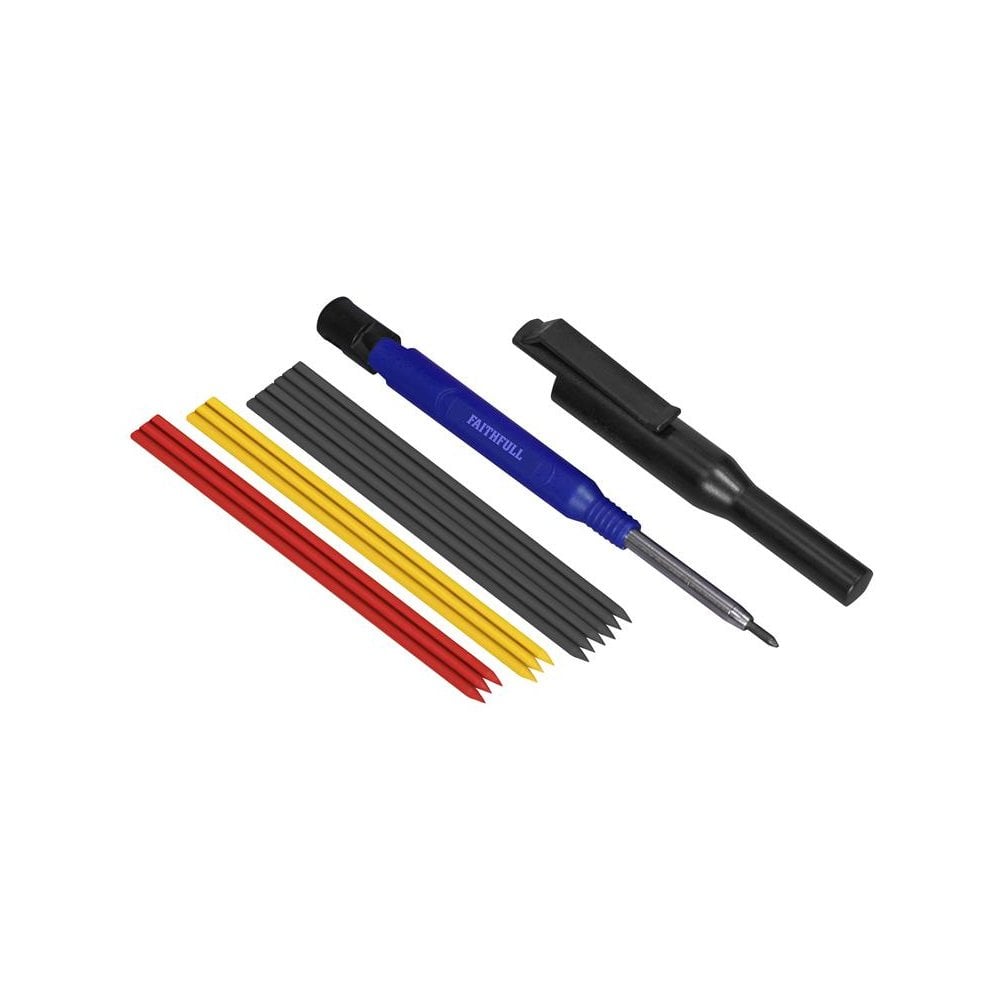 Faithfull Long Reach Pencil & Marking Set