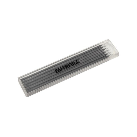Faithfull Black Pencil Marking Refill Pack, 6 Piece