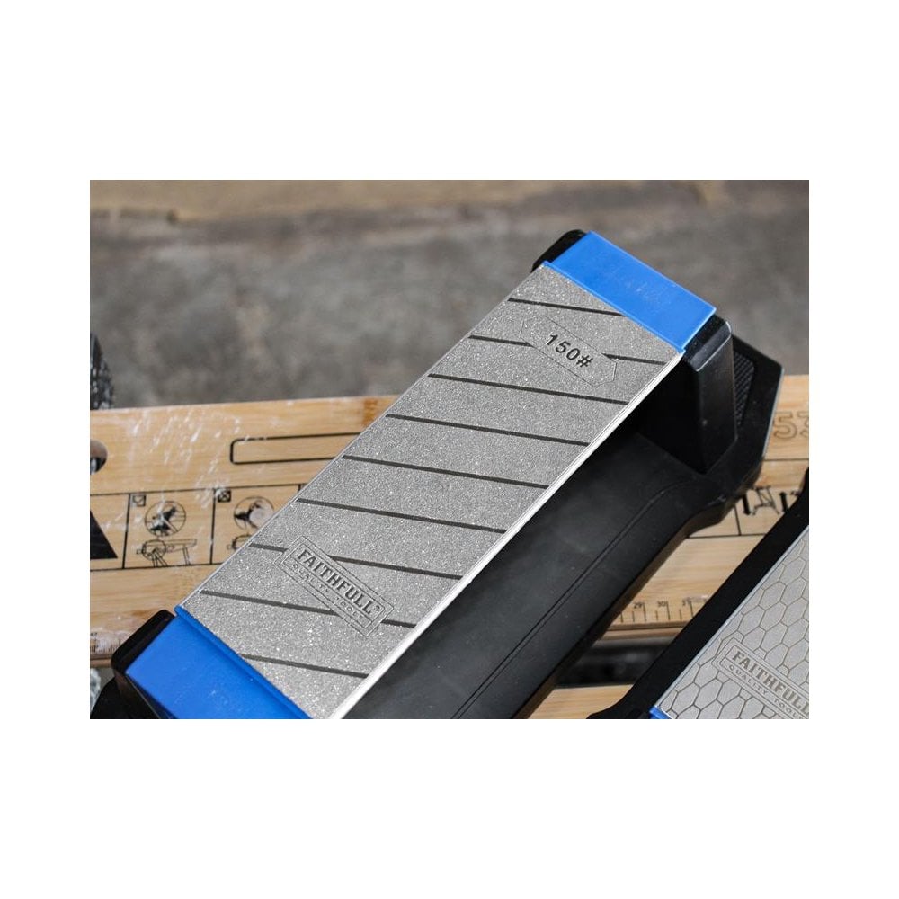 Faithfull Diamond Sharpening Tri-Stone 150, 325 & 1200G