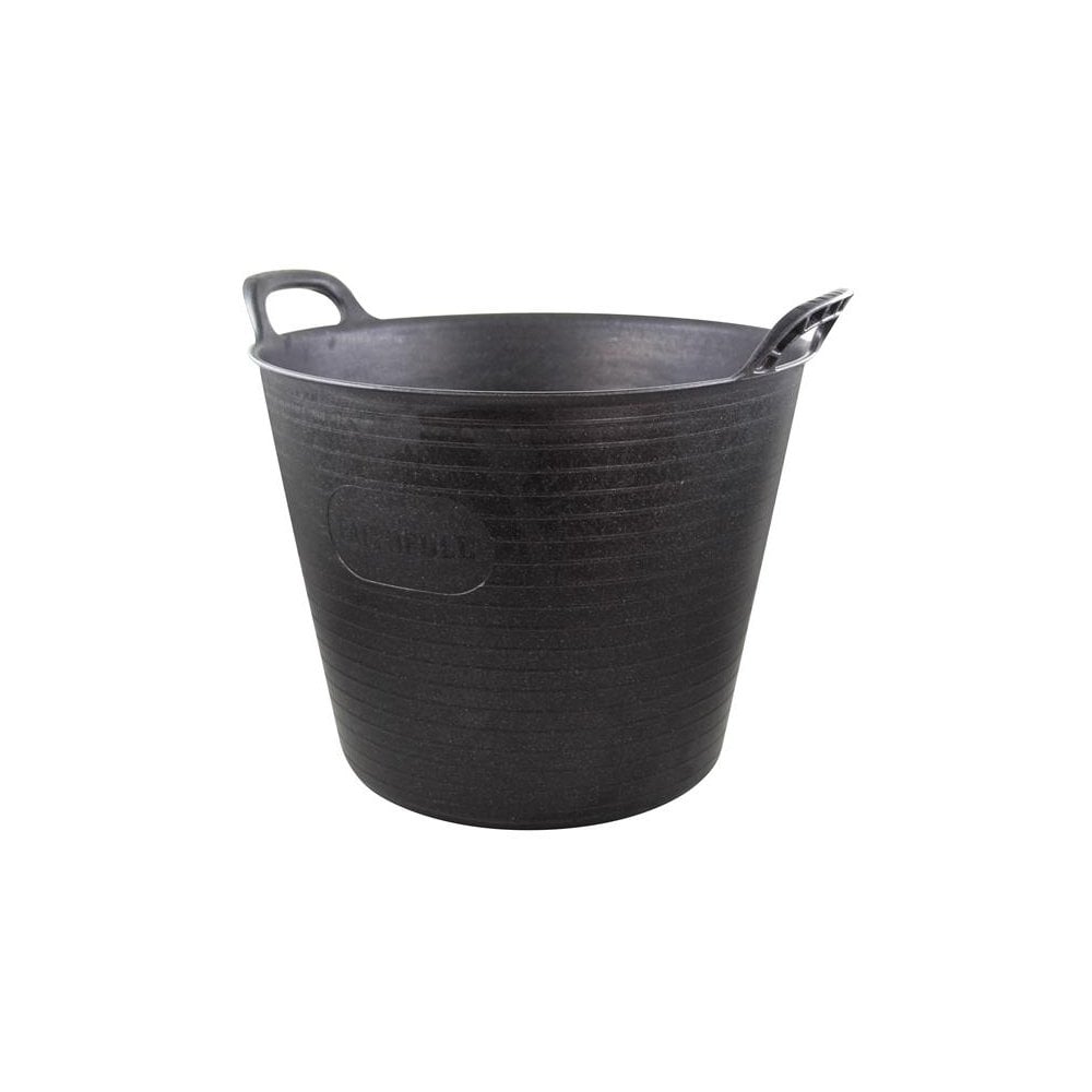 Faithfull Eco Flex Tub 25 litre - Recycled Black
