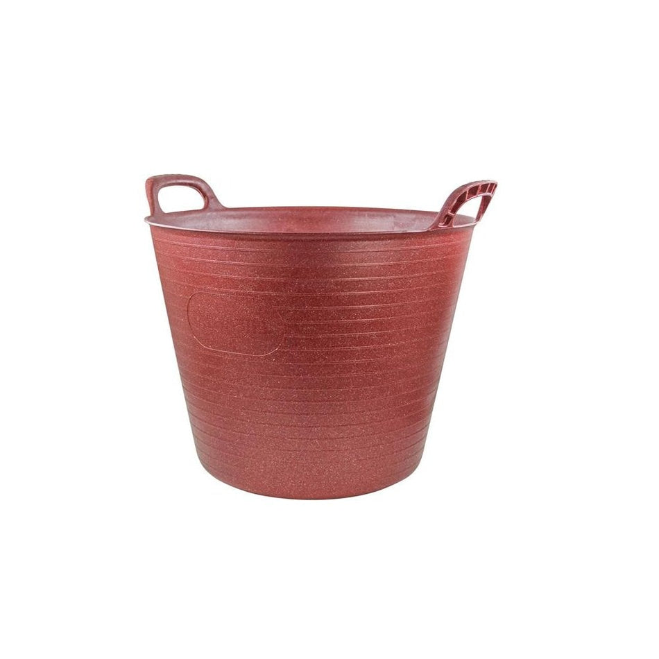 Faithfull Eco Flex Tub 25 litre - Recycled Red