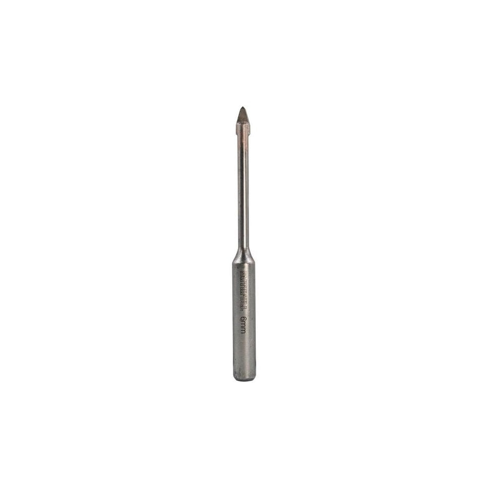 Faithfull Carbide Hard Tile & Glass Drill Bit 6mm