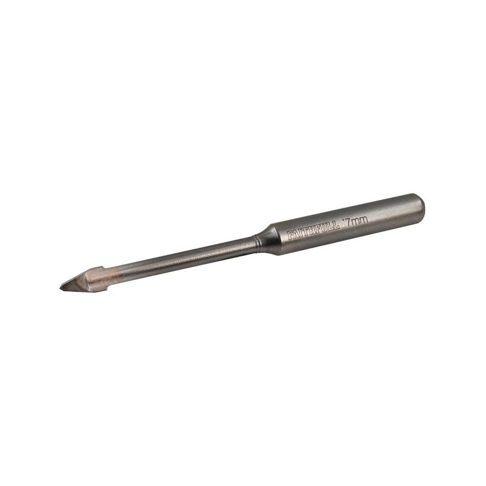 Faithfull Carbide Hard Tile & Glass Drill Bit 7mm