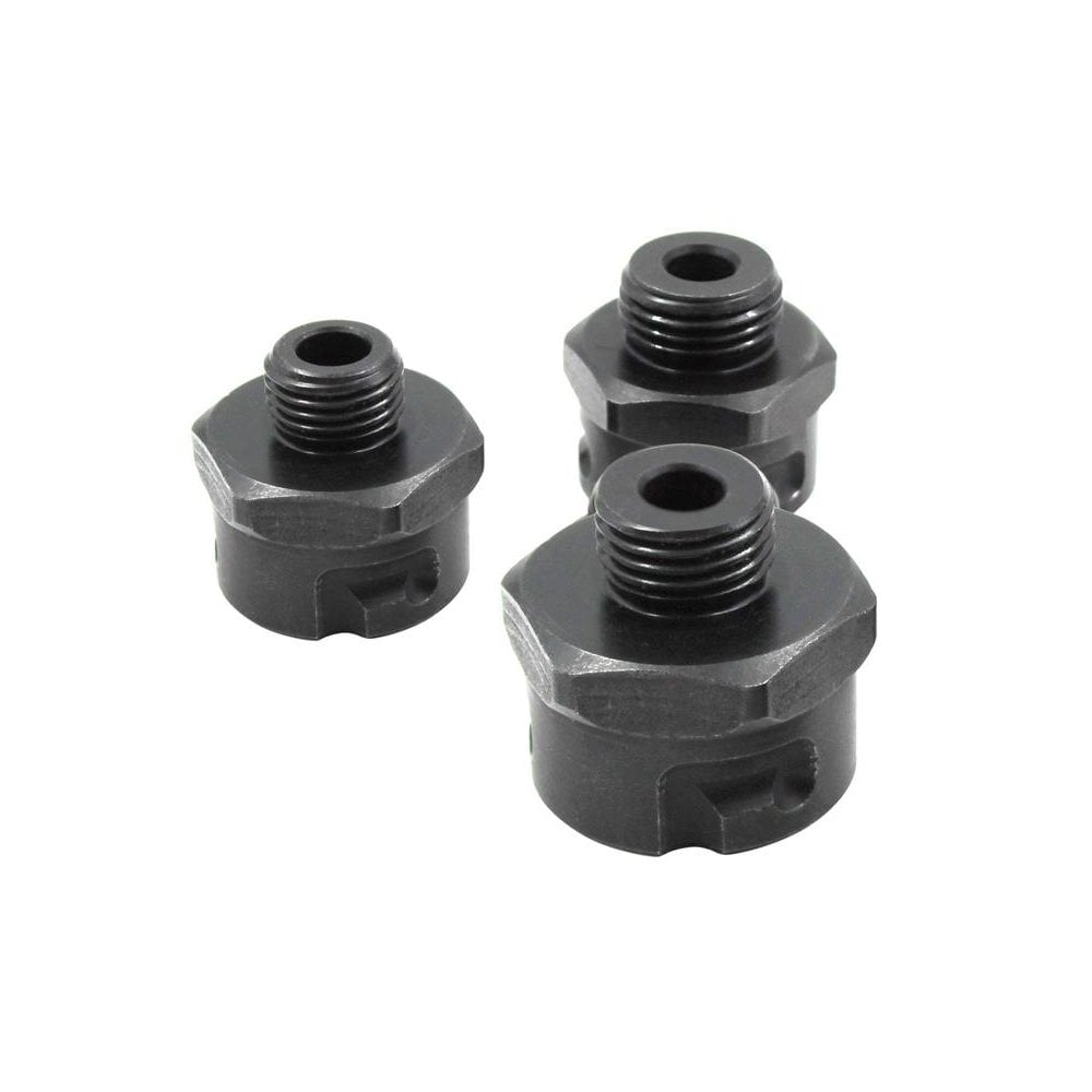 Faithfull Holesaw Arbor Quick Release Nut Set, 3 Piece