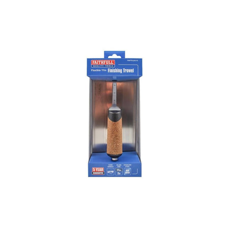 Faithfull Flex Finishing Trowel with Cork Handle 275mm (11in)