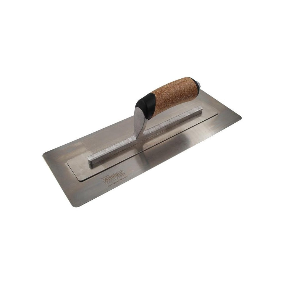 Faithfull Flex Finishing Trowel with Cork Handle 350mm (14in)