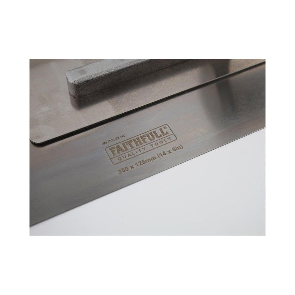 Faithfull Flex Finishing Trowel with Cork Handle 350mm (14in)
