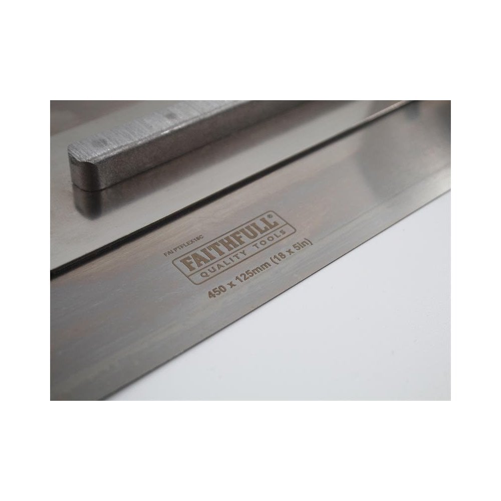 Faithfull Flex Finishing Trowel with Cork Handle 450mm (18in)