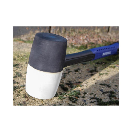 Faithfull Black & White Fibreglass Mallet 32oz