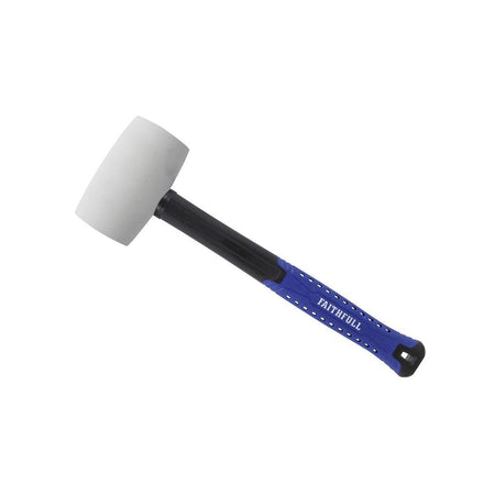 Faithfull White Fibreglass Mallet 24oz