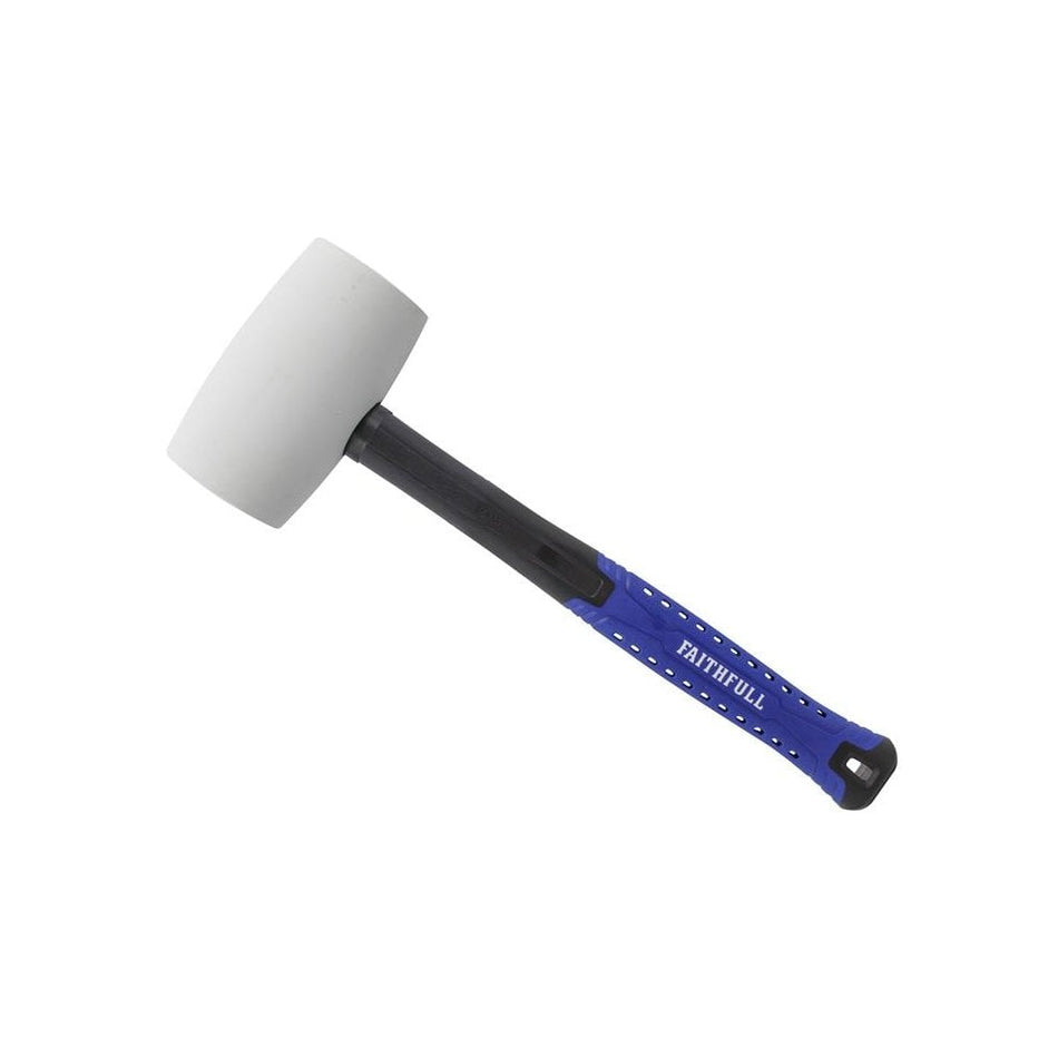 Faithfull White Fibreglass Mallet 32oz