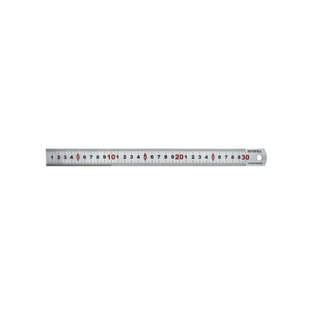 Faithfull Matt Silver Measuring Rule 300mm