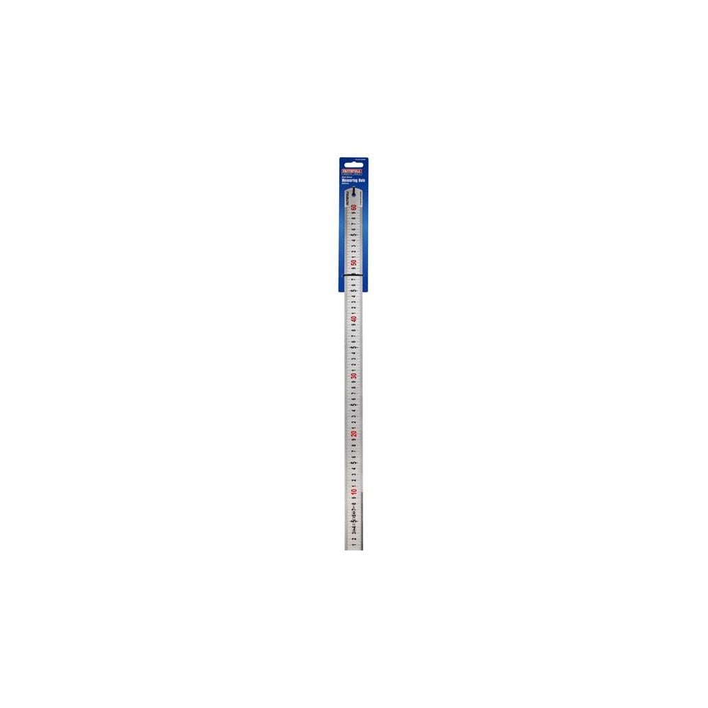 Faithfull Matt Silver Measuring Rule 600mm