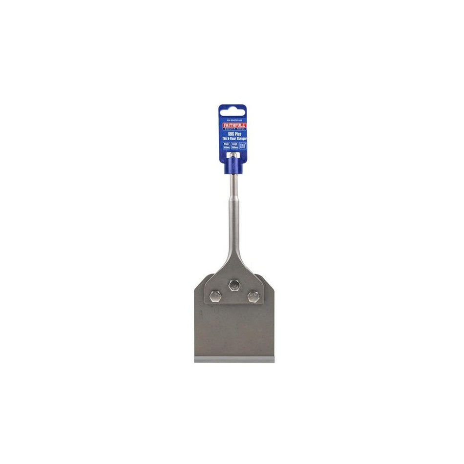 Faithfull SDS Plus Tile & Floor Scraper 265 x 100mm