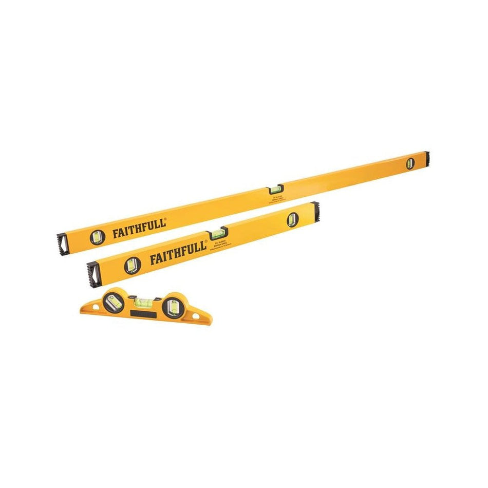 Faithfull Box Level Set, 3 Piece