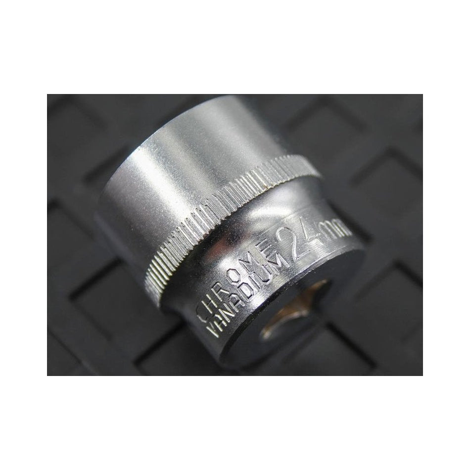 Faithfull Hex Socket 3/8in Drive 24mm