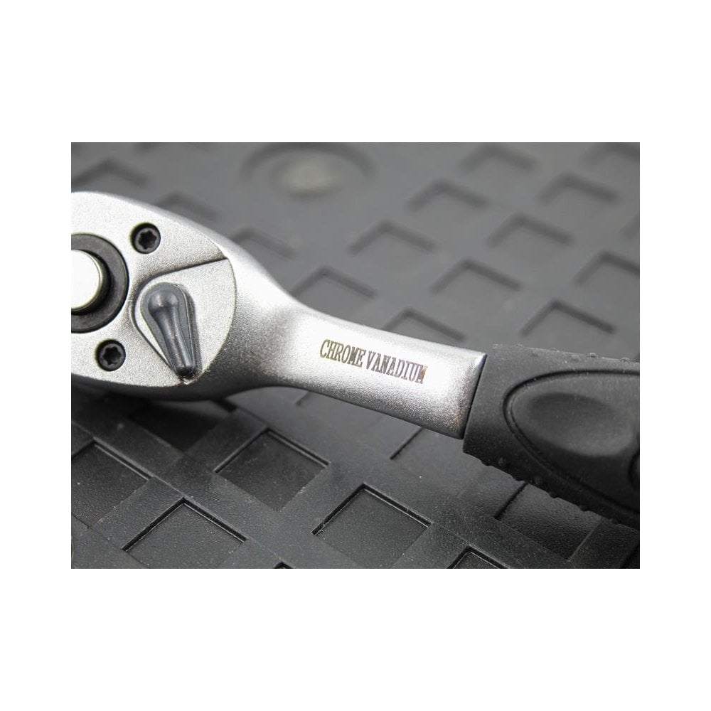 Faithfull 1/4in Drive Quick Release Ratchet Handle