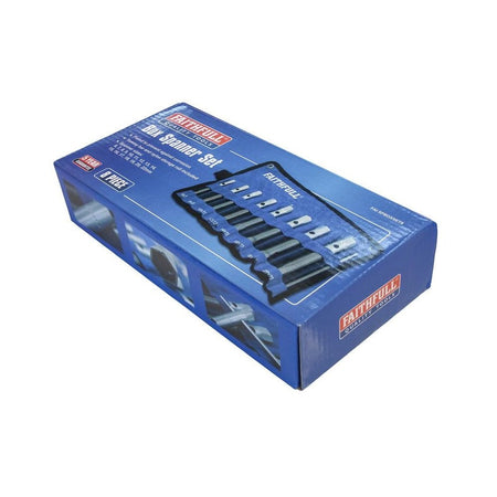 Faithfull Box Spanner Set, 8 Piece