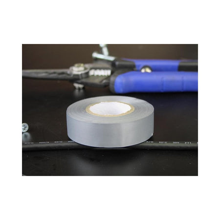 Faithfull PVC Electrical Tape Grey 19mm x 20m