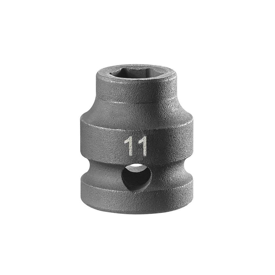 Facom 6-Point Stubby Impact Socket 1/2in Drive 11mm