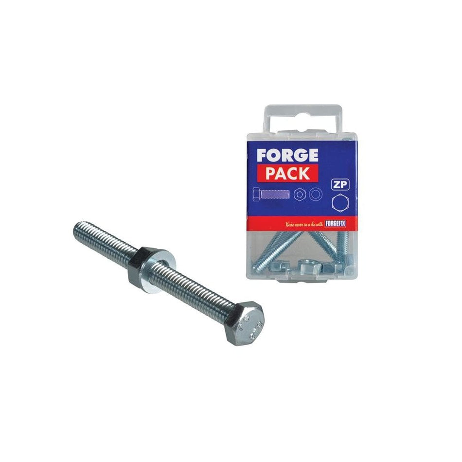 ForgeFix High Tensile Set Screw ZP M6 x 60mm ForgePack 4