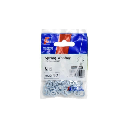 ForgeFix Spring Washer M6 ForgePack 50