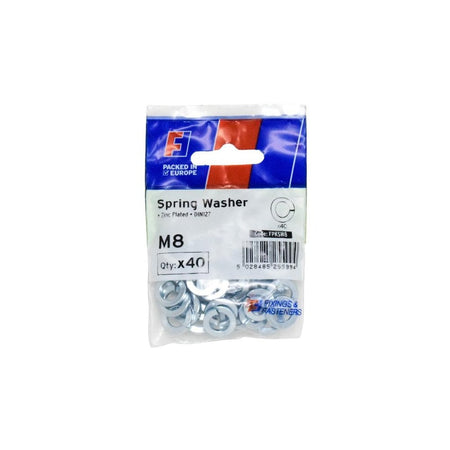 ForgeFix Spring Washer M8 ForgePack 40
