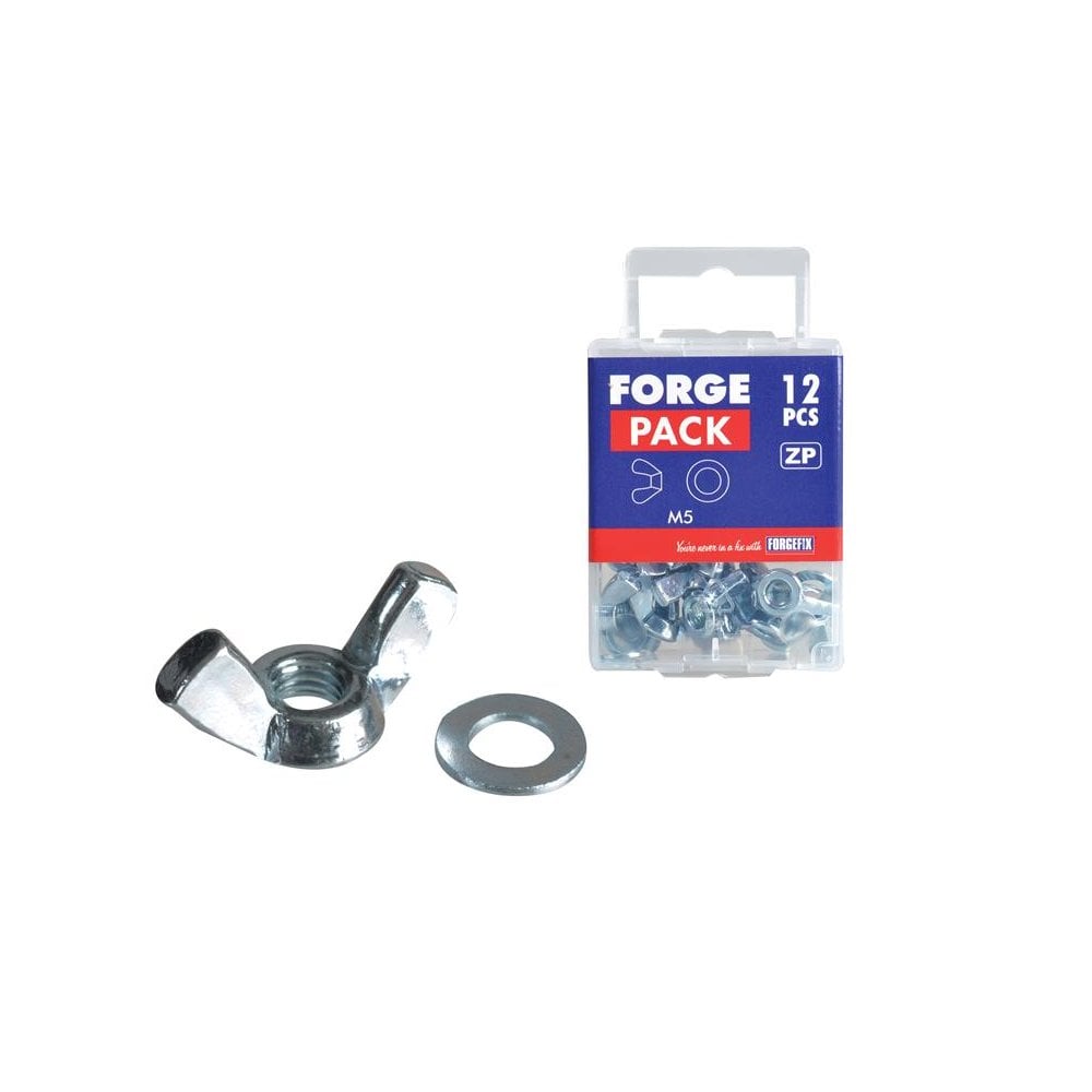 ForgeFix Wing Nut ZP M12 ForgePack 10