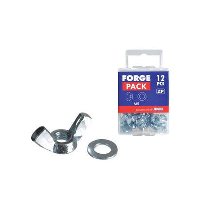 ForgeFix Wing Nut ZP M12 ForgePack 10
