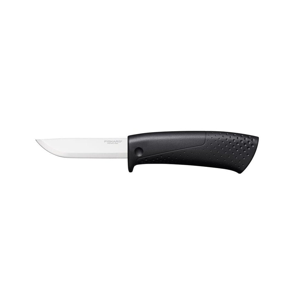 Fiskars Builder's Knife with Sharpener